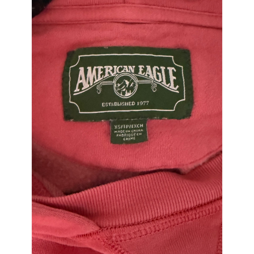 Women's American Eagle Hoodie XS Red - Picture 3 of 3